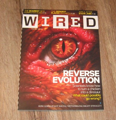 WIRED October 2011 magazine Bradley Horowitz DAN HARMON Apple After Steve Jobs