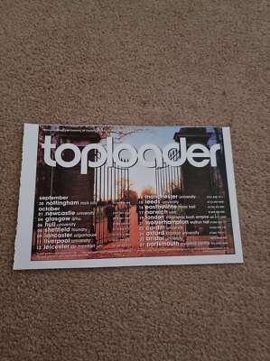 TNEWM106 ADVERT 5X8 TOPLOADER : SEPTEMBER TOUR DATES