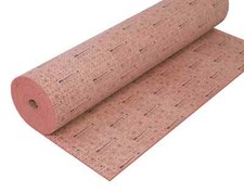 carpet underlay suitable underfloor heating flame retardant 15sqm roll 8mm thick