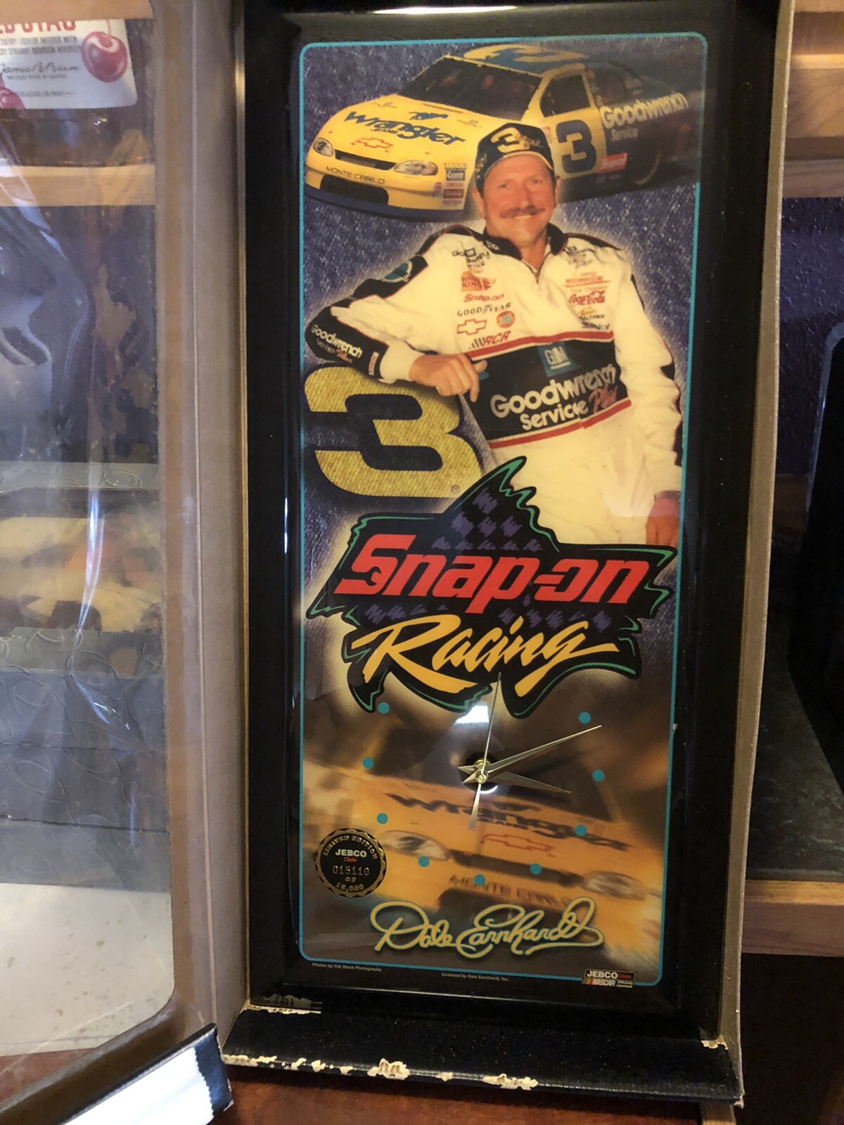 Snap-on Tools Dale Earnhardt Jebco Clock Snap-on Racing 11