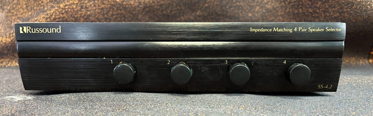 Russound Impedance Matching 4-Pair Speaker Selector