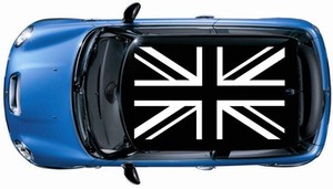 Mini Cooper Roof Decal - Mini Cooper Cars