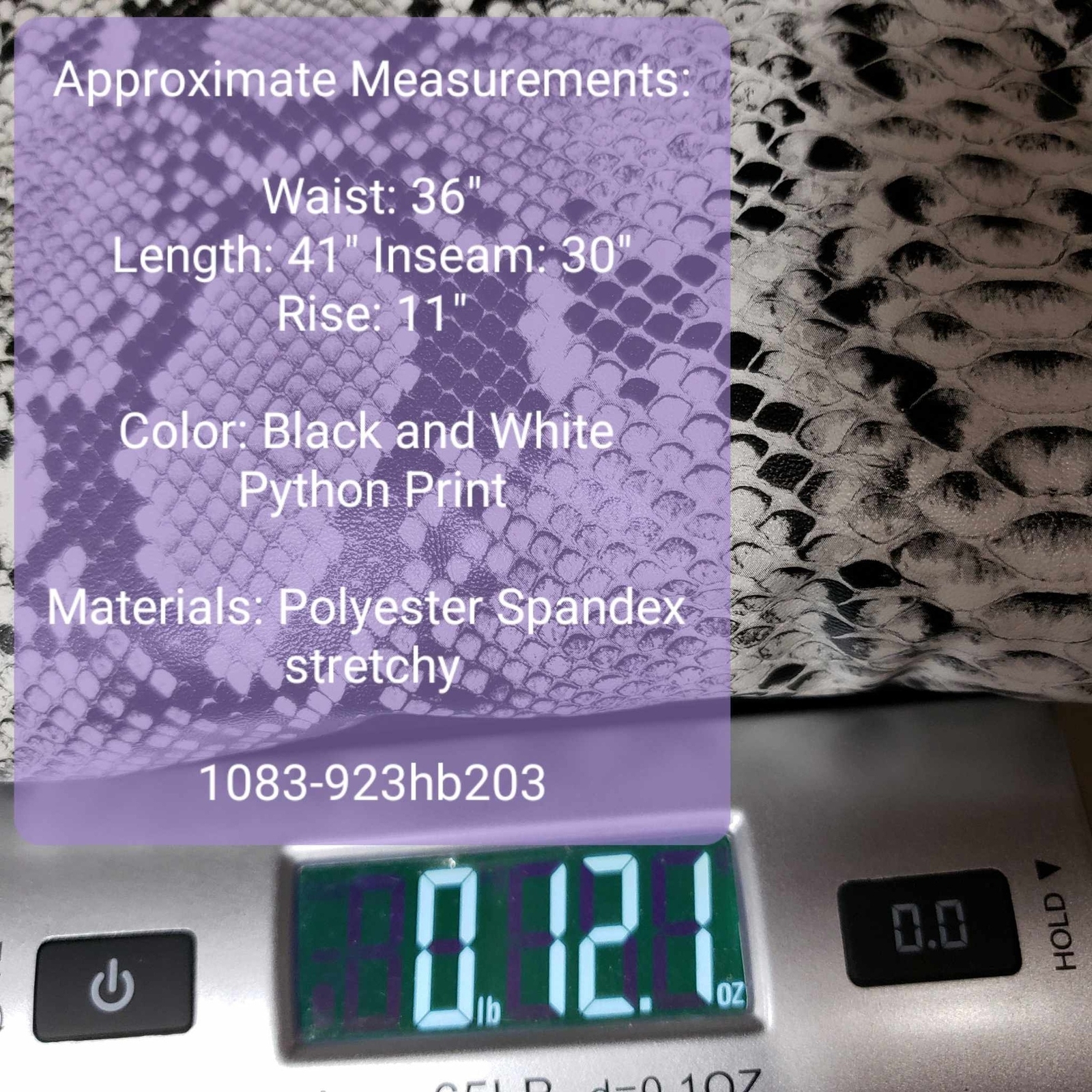 12 Thompson Plus size 1X Python Print Stretchy (P… - image 6