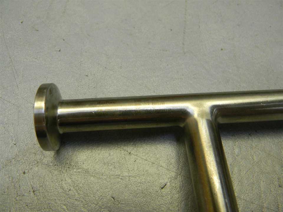 MaxPure TEG76L.5 Abrazadera Sanitaria 1/2" T316L SS Camiseta 1/2" OD Foto 3 de 4