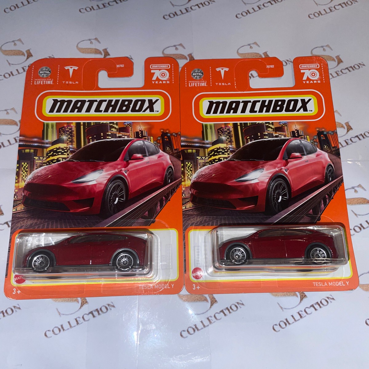 Matchbox Tesla Model Y Red 70 Years Anniversary Lot 2 | eBay
