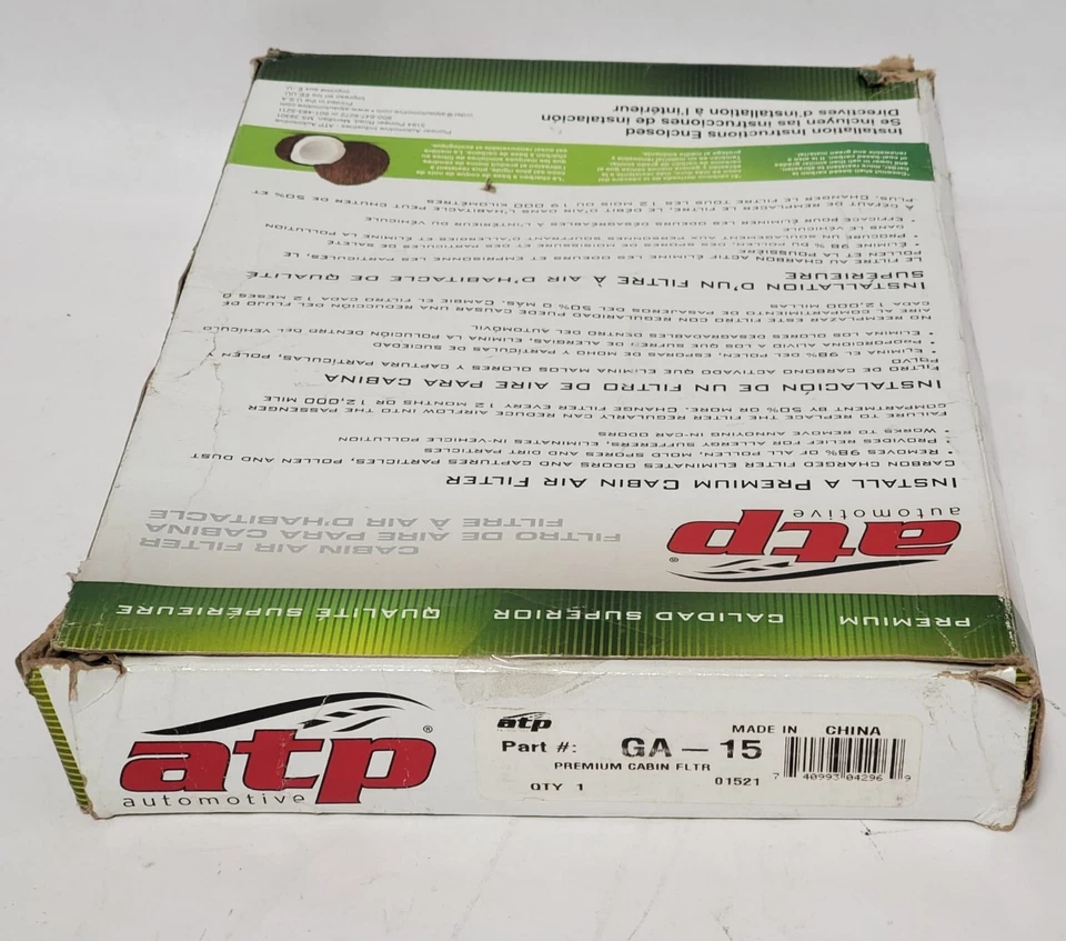 CABIN AIR FILTER ATP GA-15 - Image 2 of 4