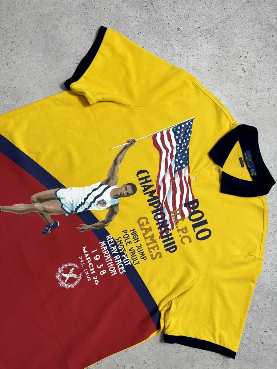 Polo Ralph Lauren R.L.P.C Championship Games Polo Shirt Rare | eBay