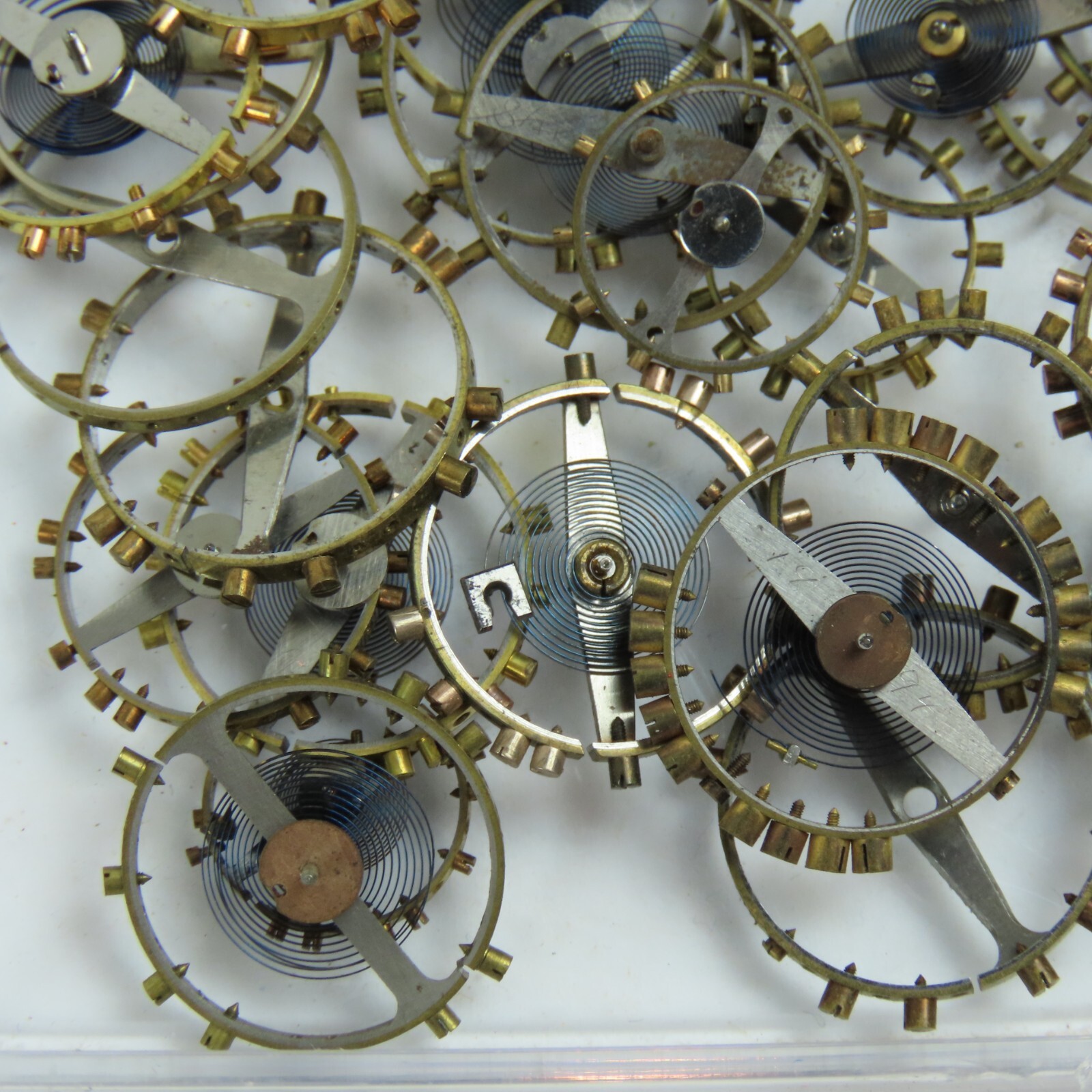 American Large Assortment of Pocket Watch Balance Wheels eBay