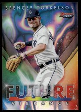 2021 Bowman's Best Spencer Torkelson FUTURE VIBRANCE LAVA REFRACTOR 34/50 #BFV-1