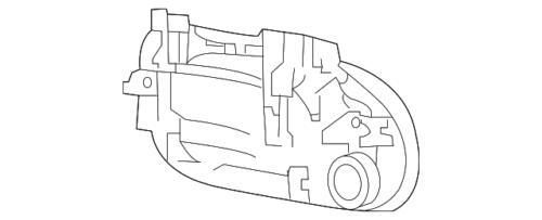 Manija exterior para Ford (P/N CL3Z-1522404-DRPTM)