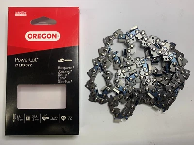 OREGON 21LPX072 CATENA MOTOSEGA PASSO .325 SPESSORE 1,5mm 72 MAGLIE