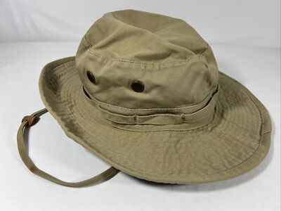 dp Cotton Floppy Hat Fishing Camping Safari Boonie Sun Brim Summer Cap EUC