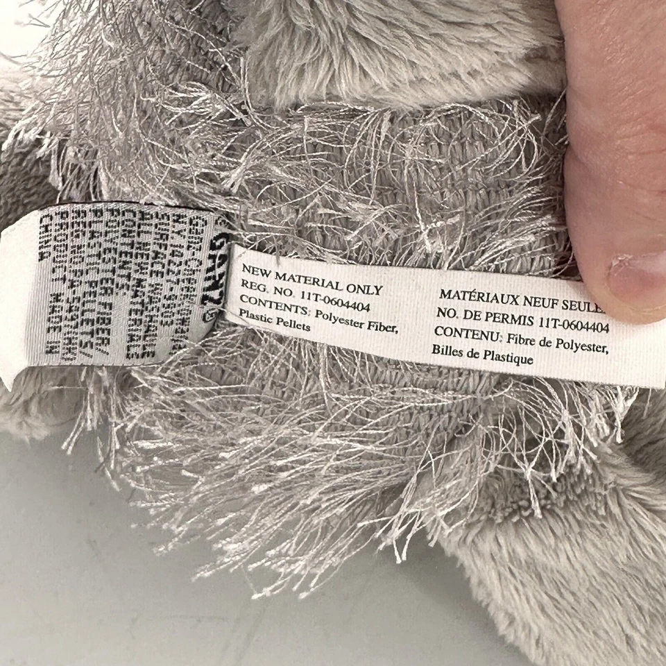 Ganz Webkinz Elephant Plush HM007 Stuffed Animal 7" Gray & Silver No Code Fuzzy - Image 3 of 4