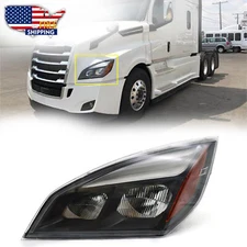 For 2018-2021 Freightliner Cascadia Full LED Headlight Headlamp Left Driver