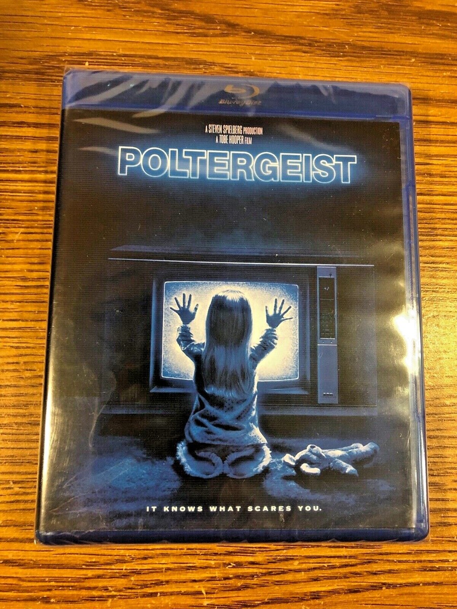 POLTERGEIST BLU-RAY DISK STEVEN SPIELBERG TOBE HOOPER 1982