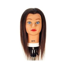 Celebrity Sam II Cosmetology Human Hair Manikin, Brown