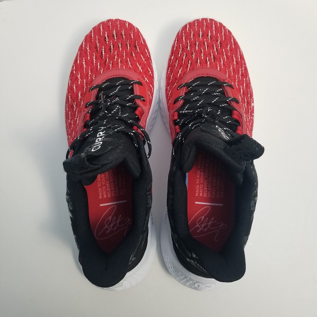 Under Armour Size 12.5 Men Steph Curry Flow 9 Davidson  display picture 2