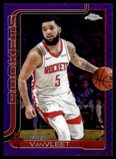 2025-26 Topps Chrome Purple Refractor Fred VanVleet 66/75 #66