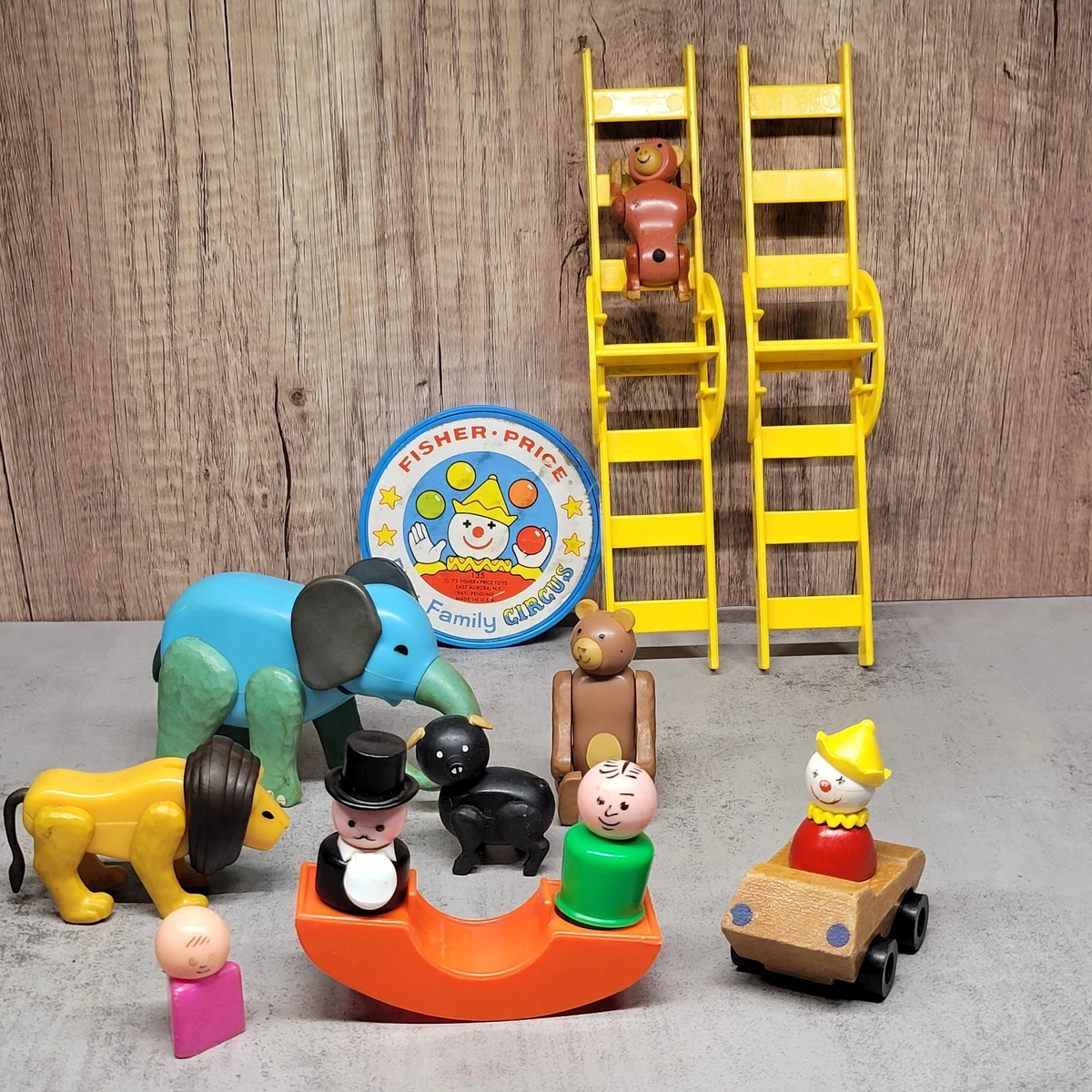 Ancien jouet tambour fisher price vintage année 1976 réf: à Donnemarie