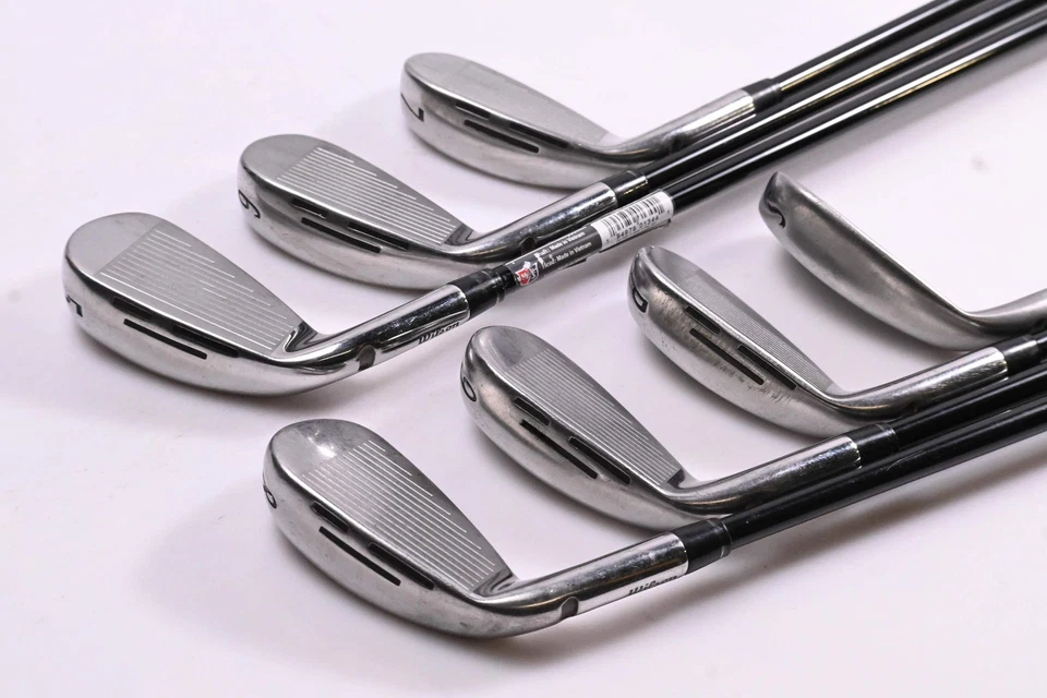 Wilson D9 Irons / 5-PW+SW / Regular Flex Tensei AV Silver 60 Shafts - Image 4 of 4