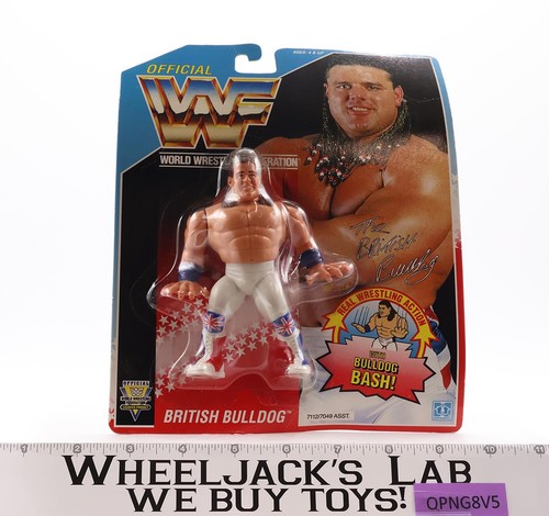 British Bulldog WWF Wrestling 1991 Hasbro Vintage ...