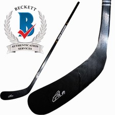 FRANK NAZAR SIGNED HOCKEY STICK BECKETT BAS COA CHICAGO BLACKHAWKS AUTOGRAPH