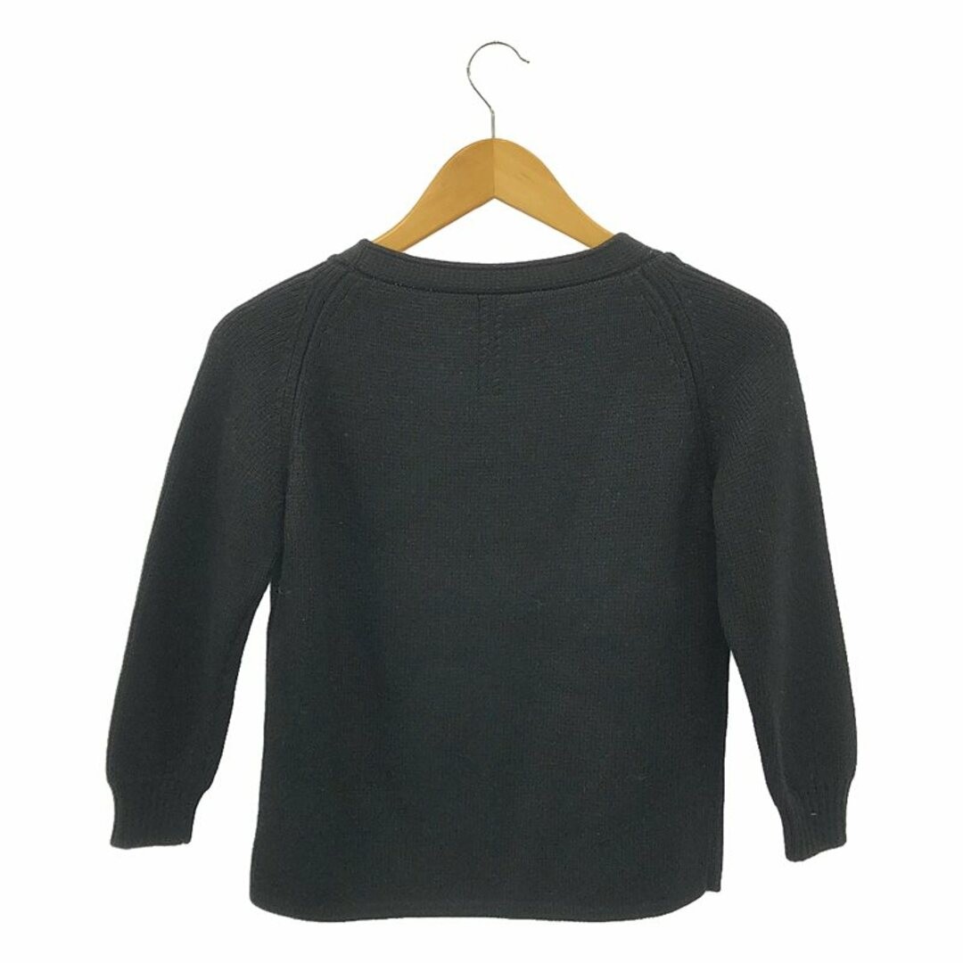 CARDIGAN SAINT LAURENT PARIS 2014 EDY LANA SCOLLO A V XS NERO usato0