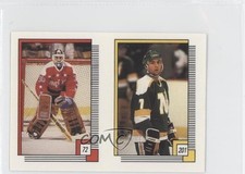 1988-89 O-Pee-Chee Album Stickers Clint Malarchuk Neal Broten #72-201 0a1