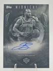 Jalen Brunson Midnight Sun Signatures Equinox /20 2025-26 Topps Midnight
