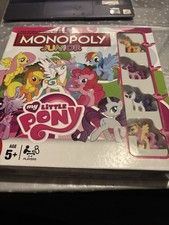 Monopoly Junior My Little Pony Board Game Complete