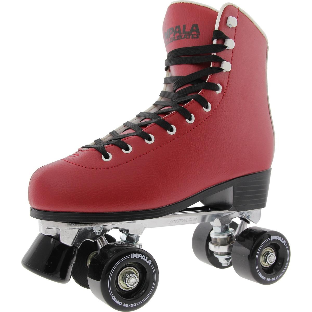Женские роликовые коньки Impala с красной мягкой стелькой 8 Medium BM BHFO 5772 8690₽