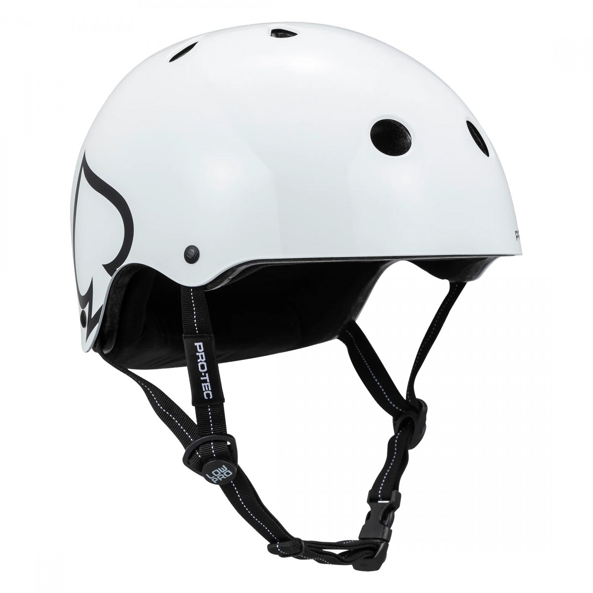 Сертифицированный Protec Low Pro XS SM от 20 до 2125 дюйма от 51 до 54 см Глянцево-белый BMXSkate 17990₽
