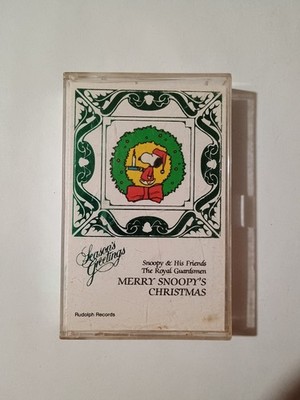 F7 - Merry Snoopy's Christmas Snoopy His Friends The Royal Guardsman Cassette  