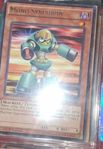 Mono Synchron LC5D-EN026 Legendary Collection 5D's 1st Edition 8 cards