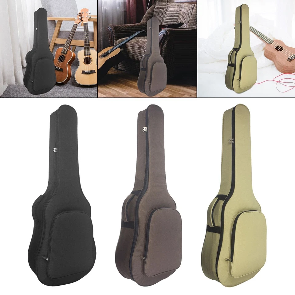 Sac de guitare basse sac de concert de guitare cintre arrière Portable sac de - Photo 1/1
