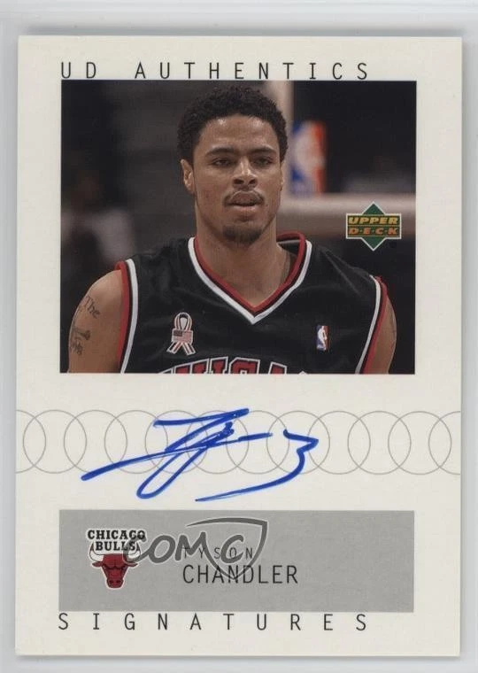 Upper Deck Tyson Chandler Basketball Autographed Sports Trading