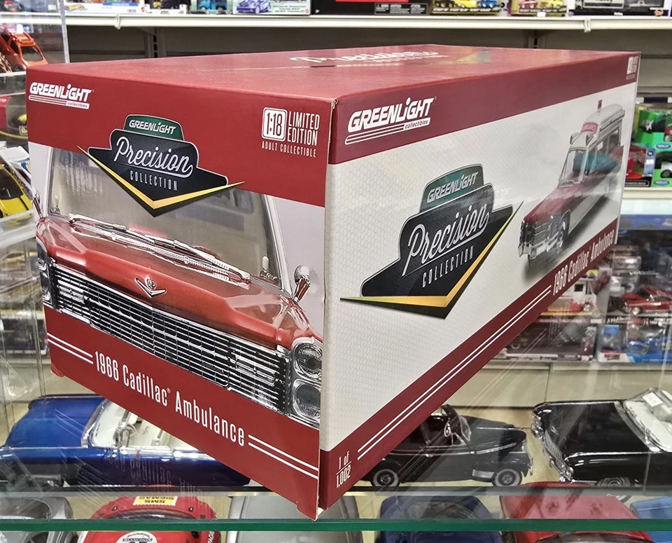 Ambulancia Cadillac 1966 Greenlight Collectibles Precision Collection 1/18 Foto 4 de 4