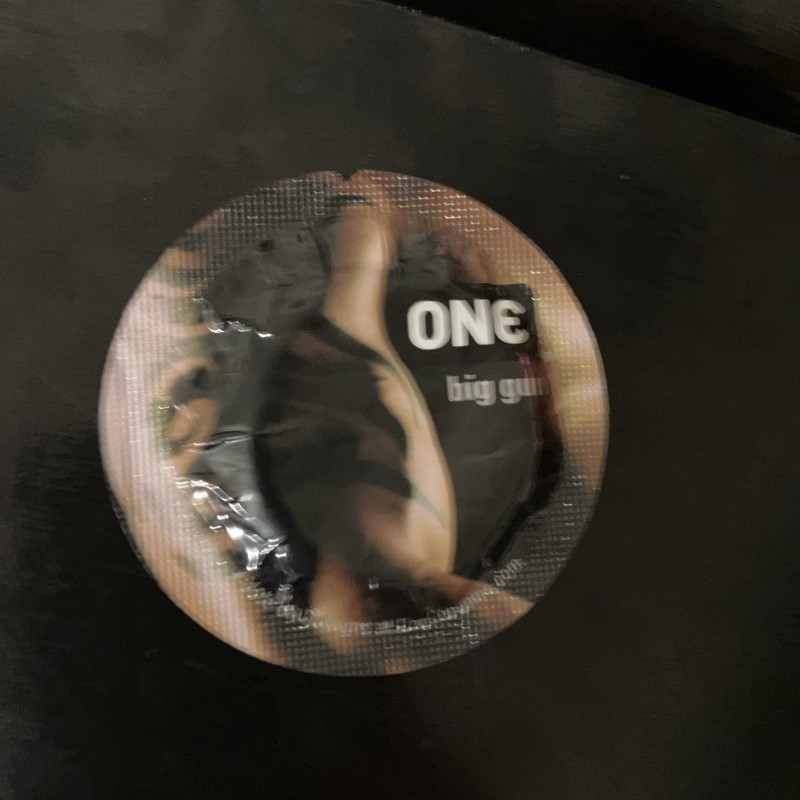 One Condom Male Big Gun Gay Queer Expired Super Sensitive Collectible Rare