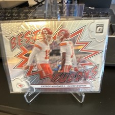 Panini Donruss Optic 2025 Best Tuddys #1 Mahomes Worthy Chiefs NFL Insert Card