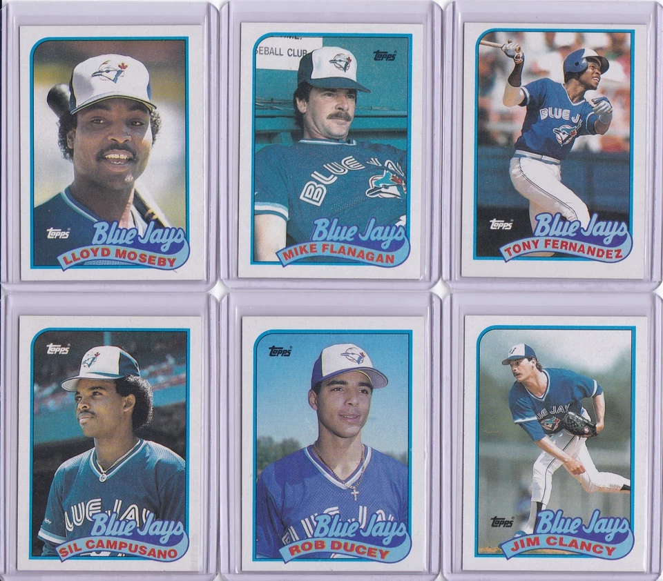 Toronto Blue Jays 1989 Topps Baseball Team Set 29 cards - Image 4 of 4