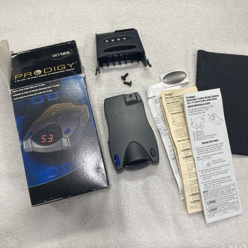TEKONSHA PRODIGY 90185, TRAILER BRAKE CONTROLLER USED Working No Wiring Included