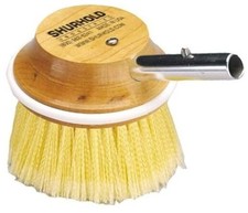 5" Round Polystyrene Soft Brush f/Windows, Hulls,  Wheels