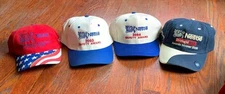 Lot of 4 Nestlé Safety Award Caps Vintage 03’ 04’ Red Blue White