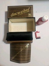 Discwasher D4 Record Care System Vinyl LP Cleaning Brush Kit Fluid Full Vintage