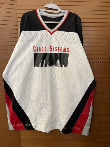 Cisco Systems Jersey Hockey Made In USA Vintage - 第 1/4 張圖片