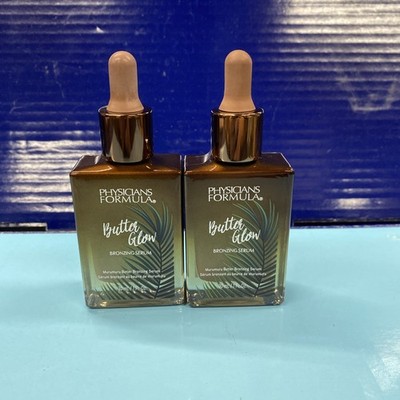 2X Physicians Formula Butter Glow Bronzing Serum Sunkissed Glow 1Fl Oz