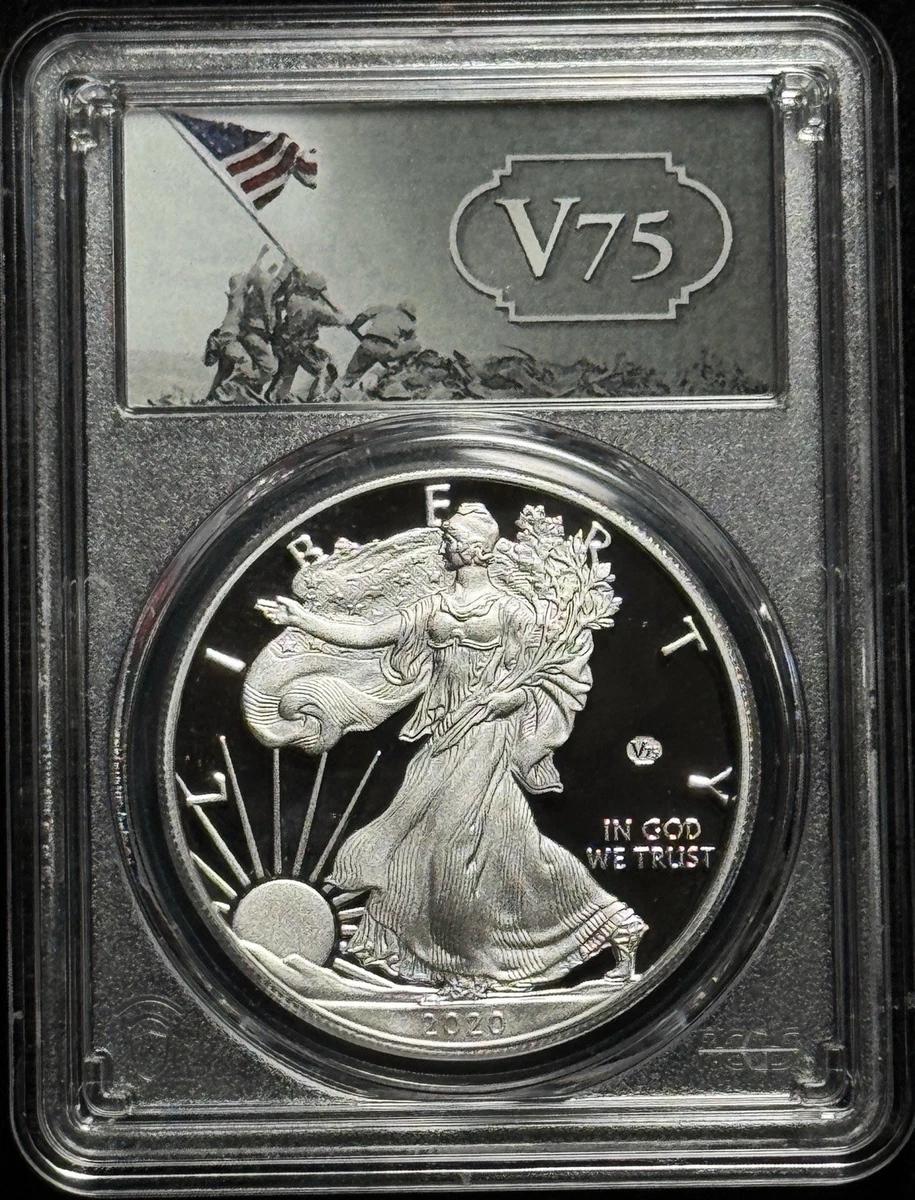 American Eagle PR 70 Graded 2020 Silver Bullion Coins for sale | eBay