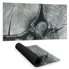 Begin Home Decor C1DM1531IQS7TA 16 x 32 in. Textured Wooden Logs Desk Mat - W...