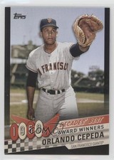 2020 Topps Decades Best Award Winners Black 164/299 Orlando Cepeda #DB-8 HOF 1u6