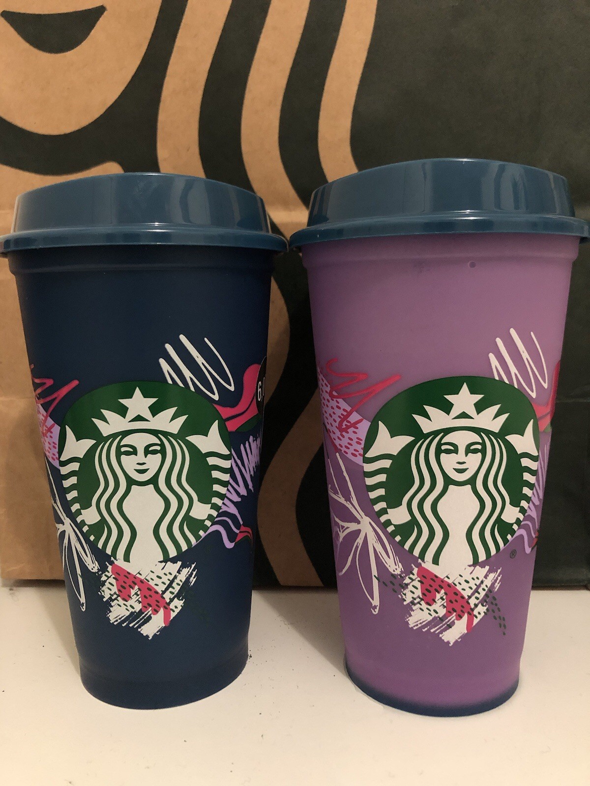 Gobelet Starbucks réutilisable exclusif écologique contre les déchets